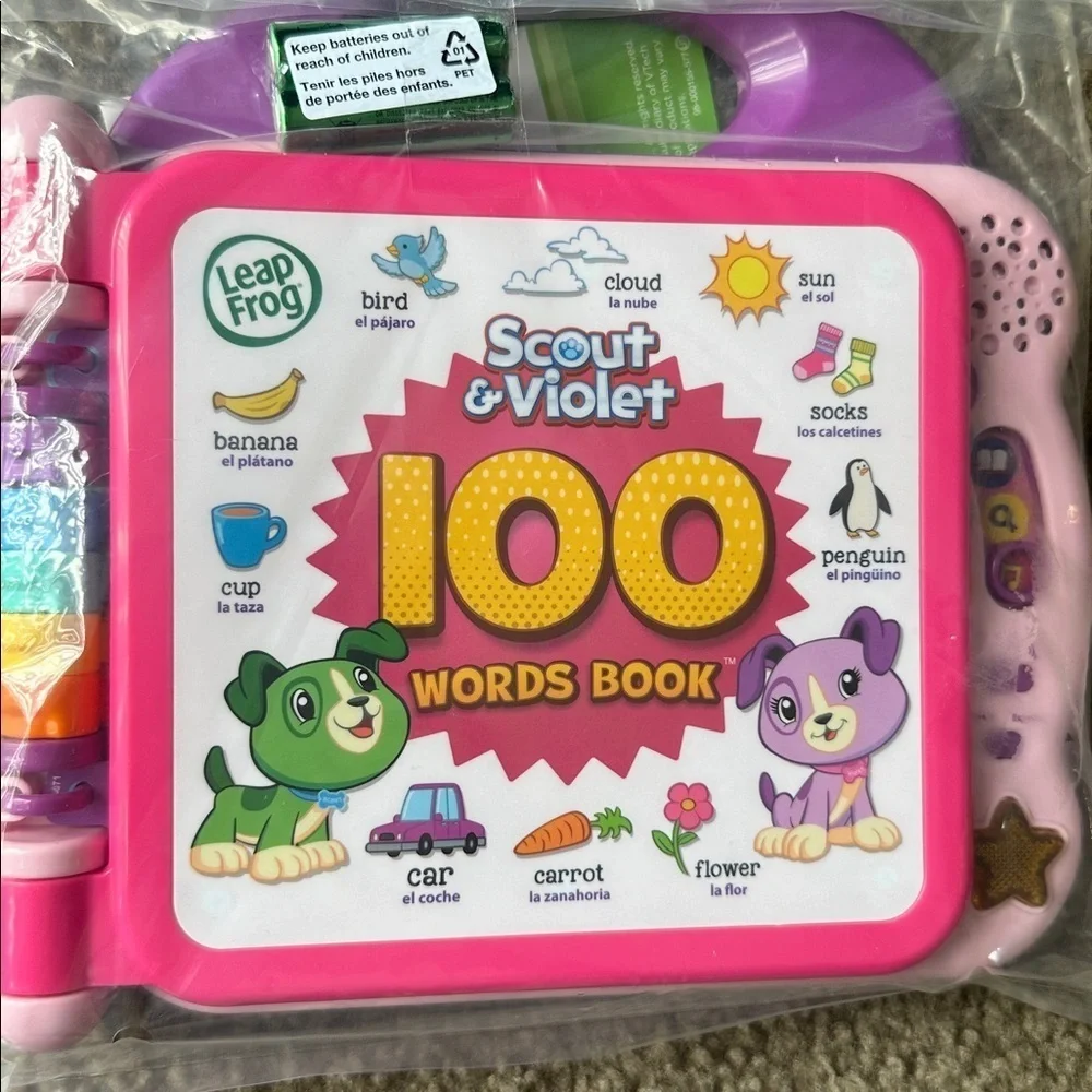 LeapFrog Scout & Violet 100 Words Book